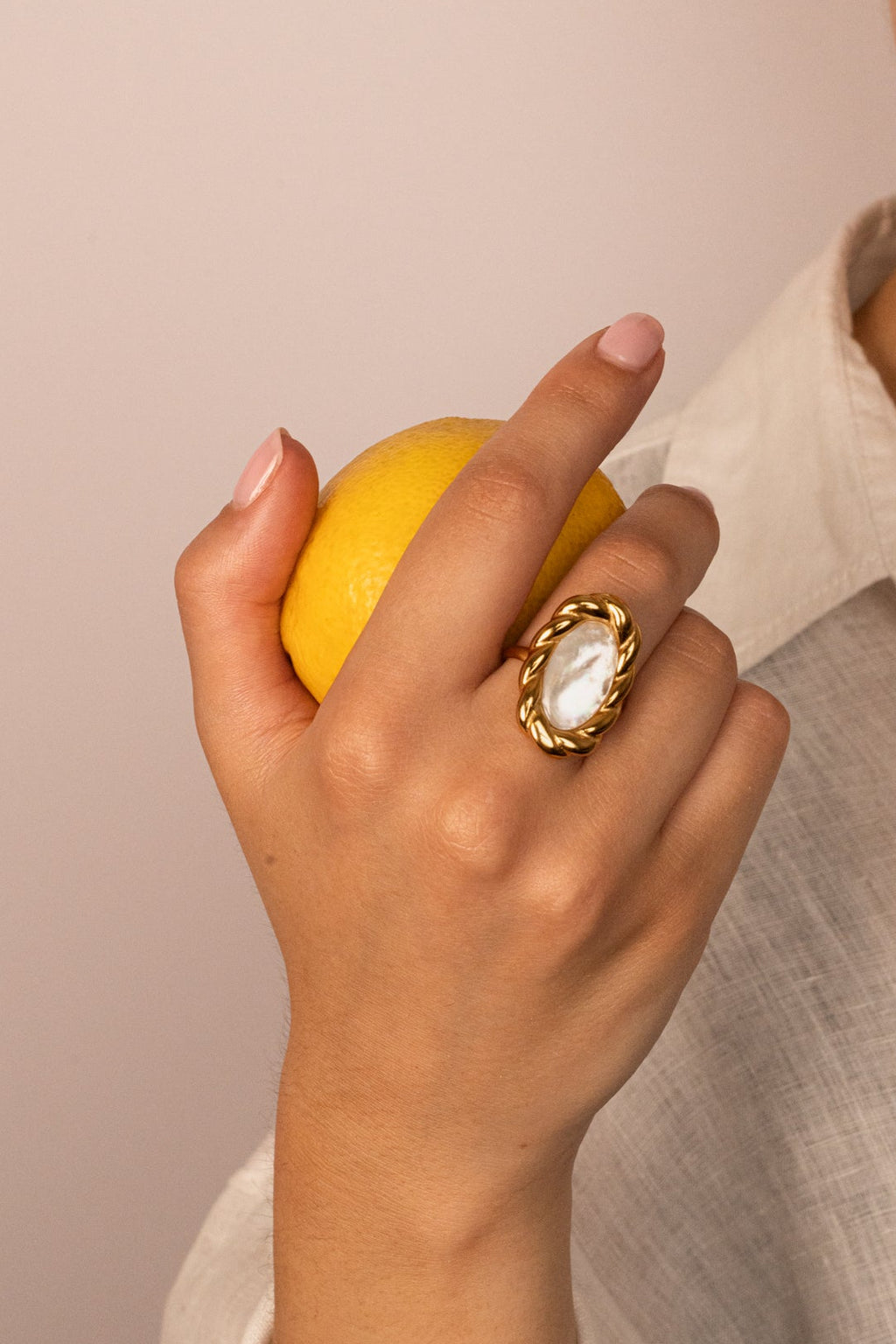 Portofino - Bague Nacré Bague