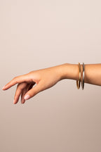 Paros - Jonc Doré ou Argenté Bracelet