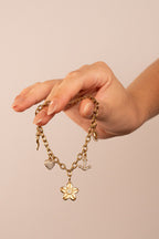 Bracelet Charms Personnalisable Doré Bracelet