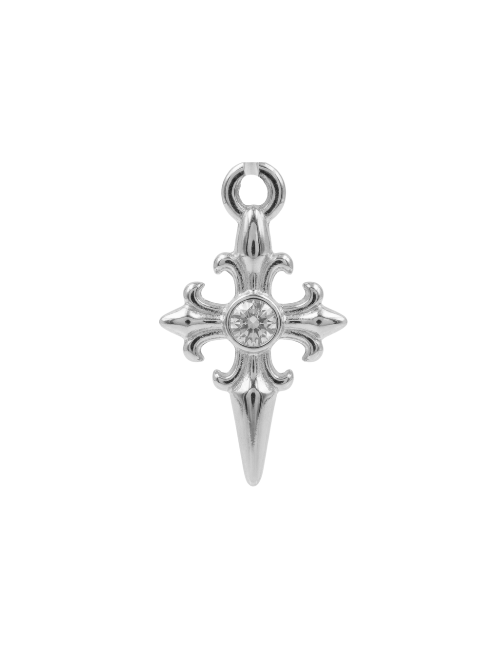 Croix Fleur de Lys Charm