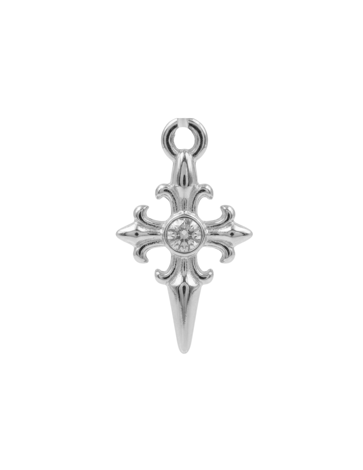 Croix Fleur de Lys Charm
