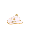 Chapeau de Cowboy Blanc Charm