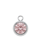 Strass Rose Charm