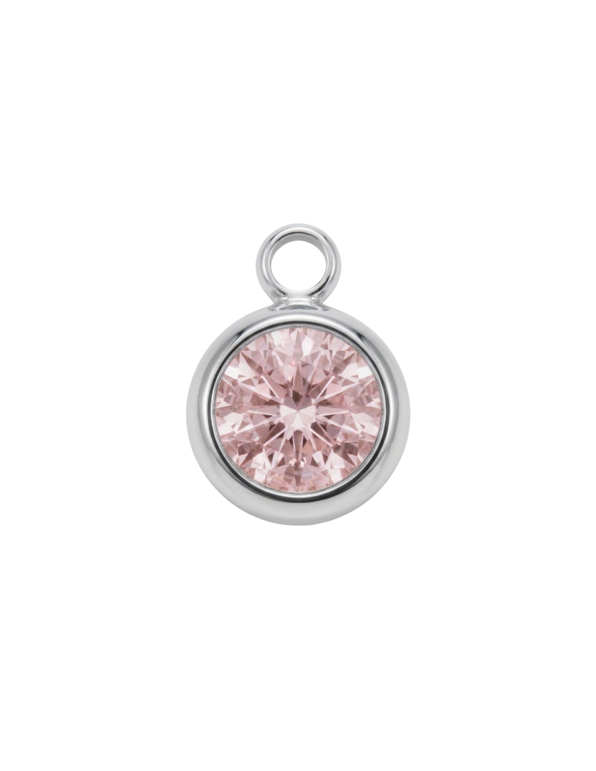 Strass Rose Charm