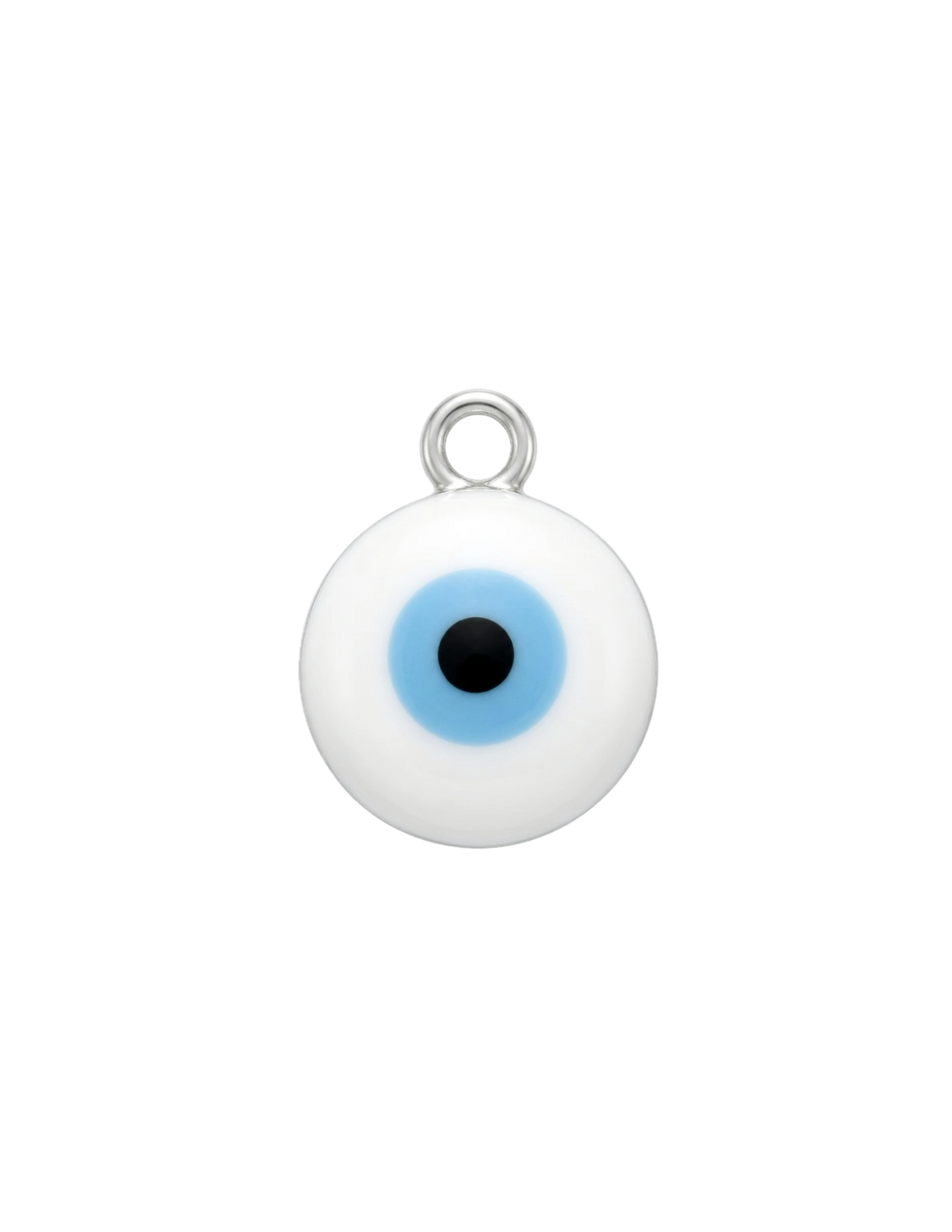 Oeil de Protection Blanc Charm