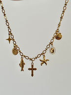Collier Charms Personnalisable - Doré Collier