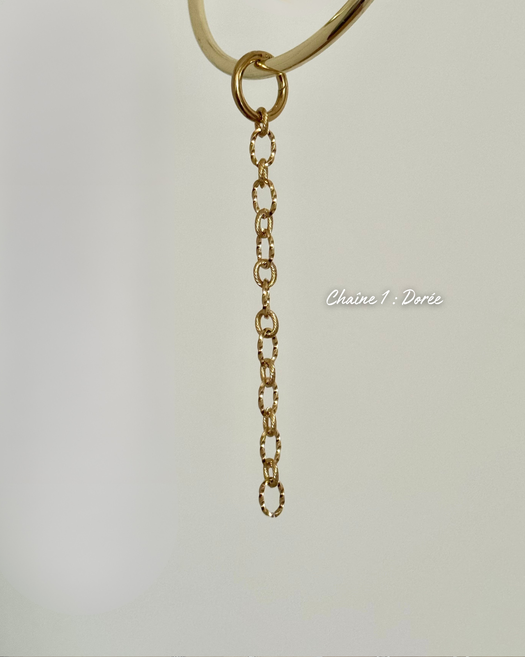 Chaîne de Sac à Charms Personnalisable Collier