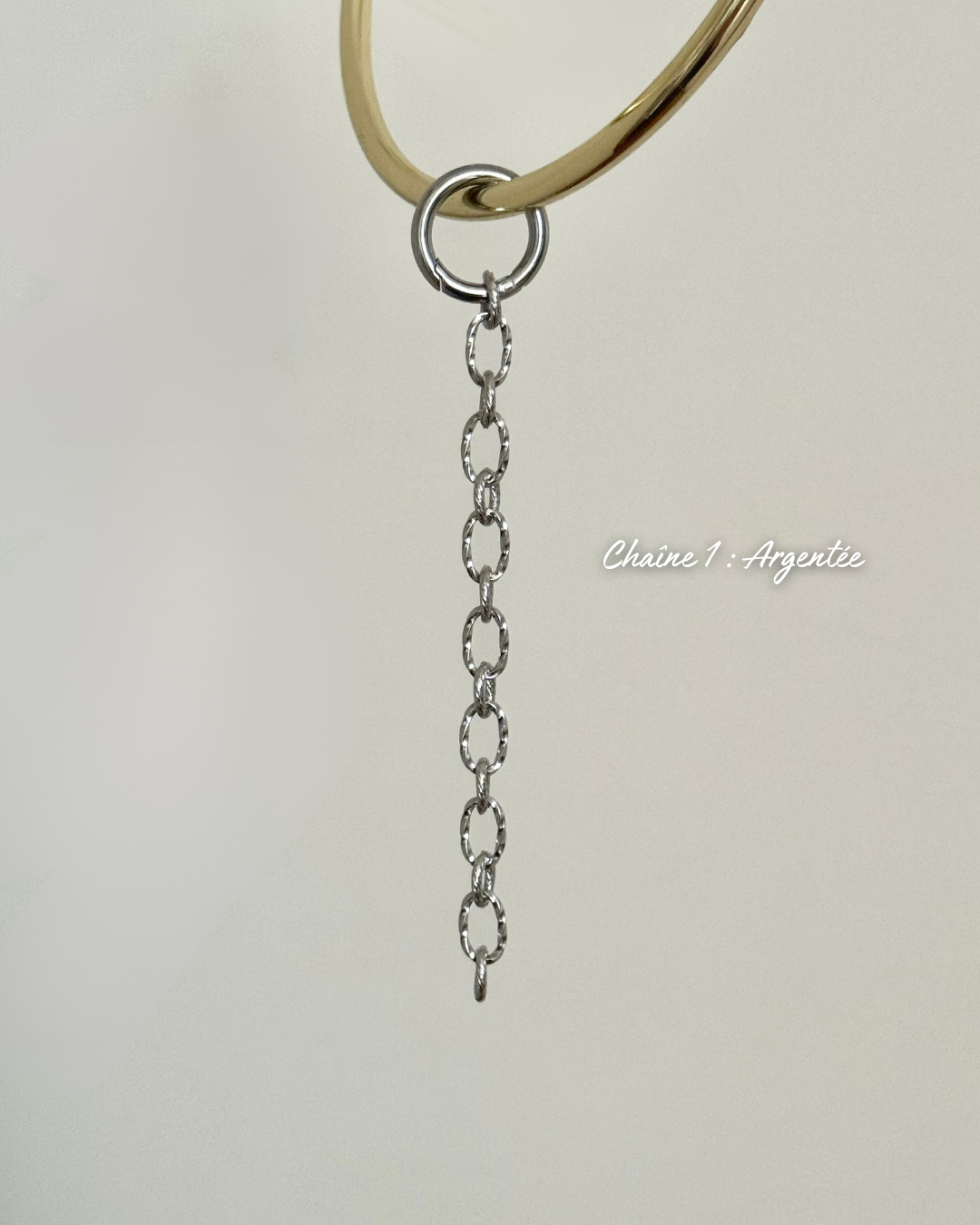 Chaîne de Sac à Charms Personnalisable Collier