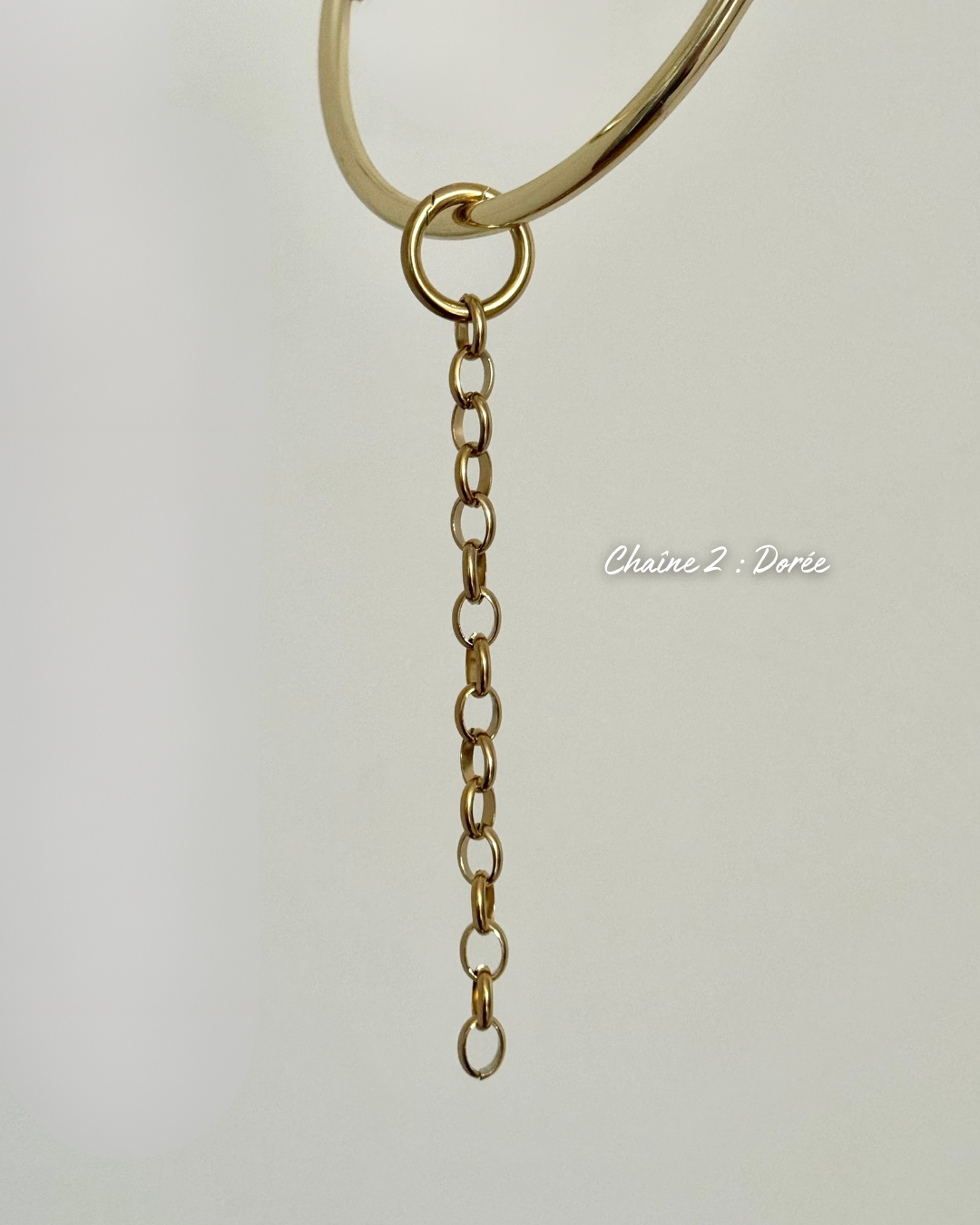 Chaîne de Sac à Charms Personnalisable Collier