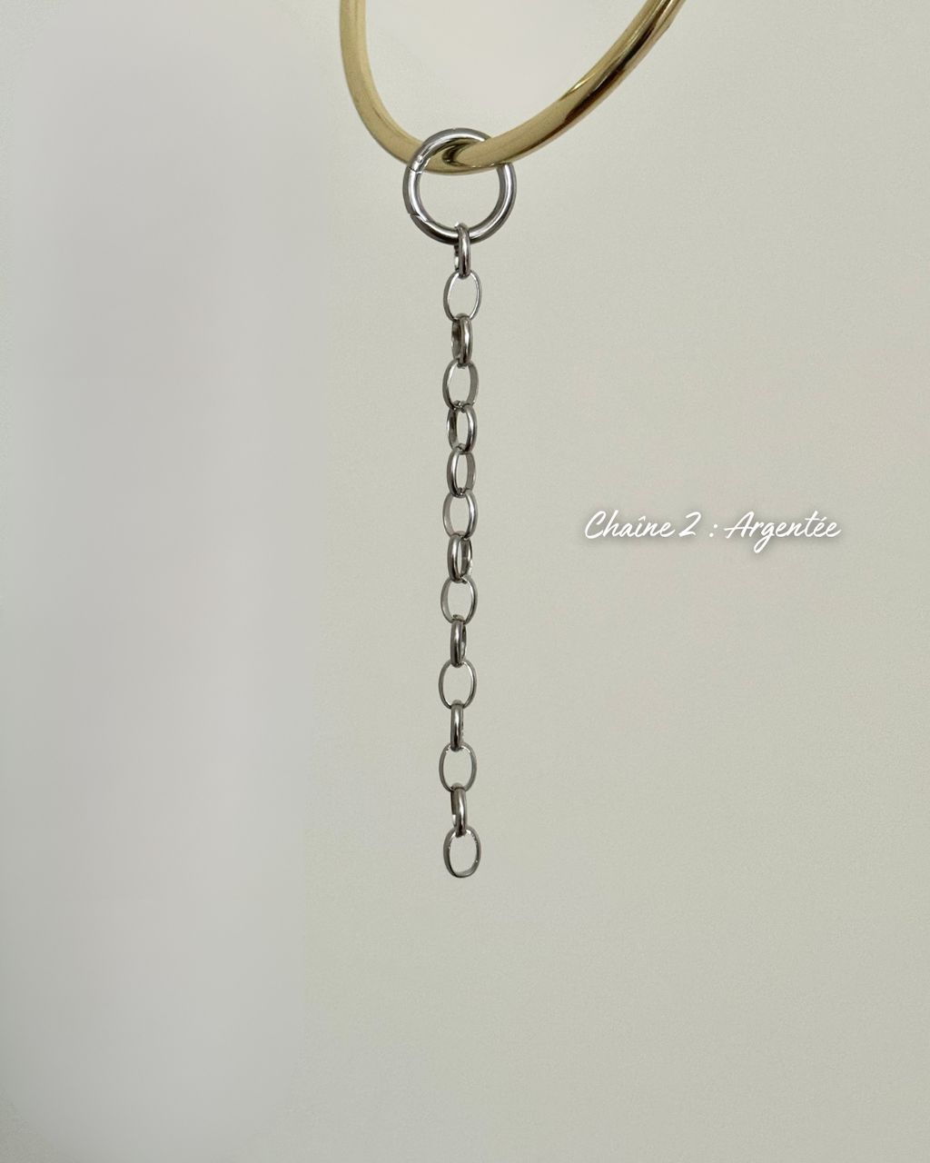 Chaîne de Sac à Charms Personnalisable Collier