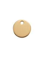 Gravure Rond Doré Charm
