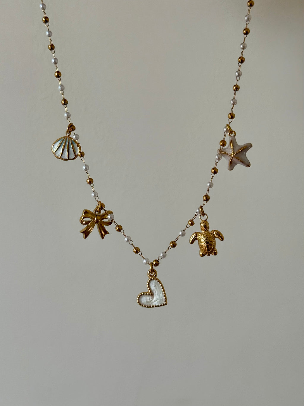 Collier Charms Personnalisable - Doré Collier