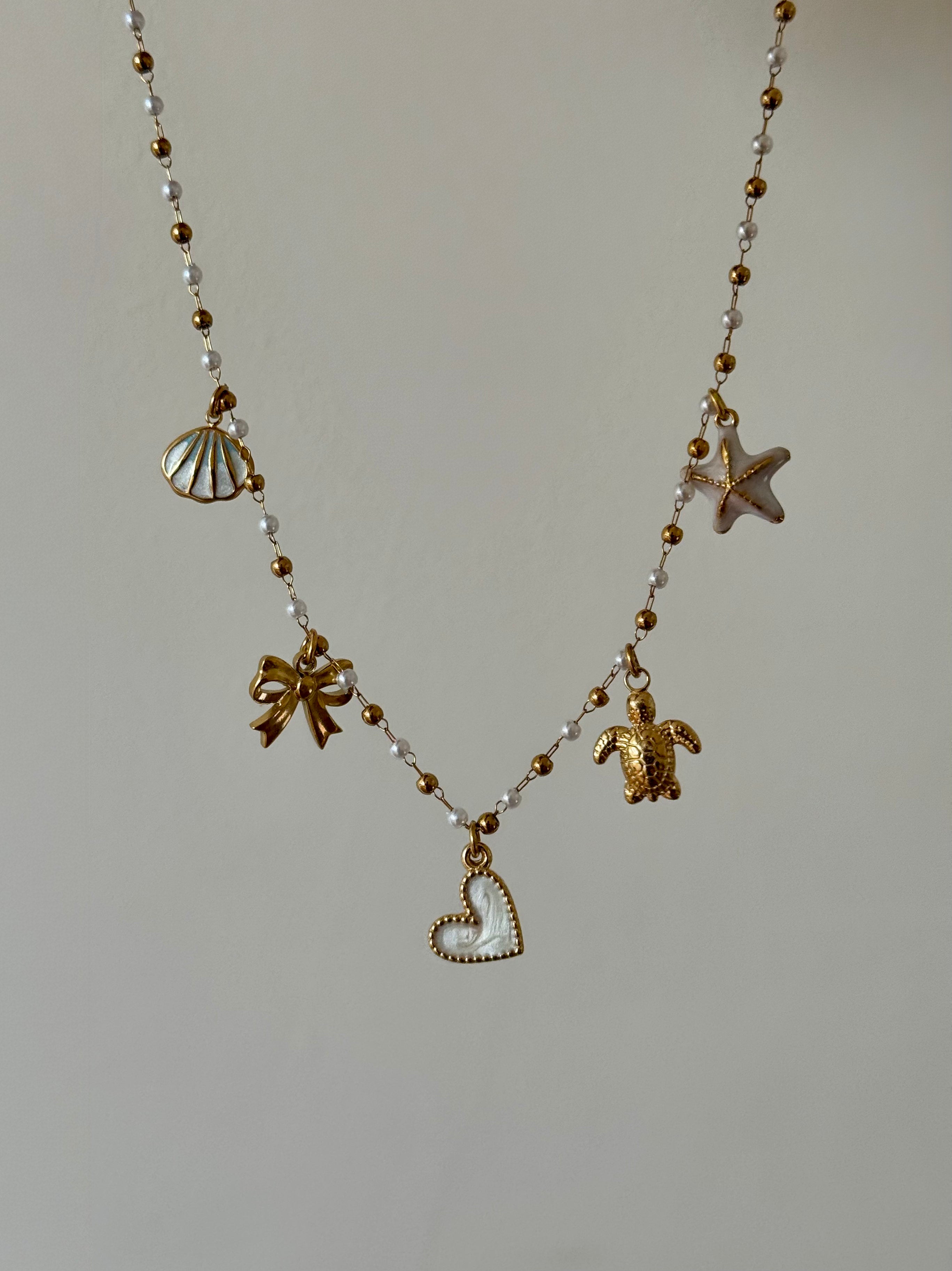 Collier Charms Personnalisable - Doré Collier
