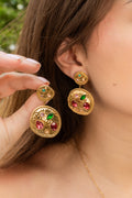Positano - Boucles Pendante Nacré ou Multicolore Boucle d'oreille