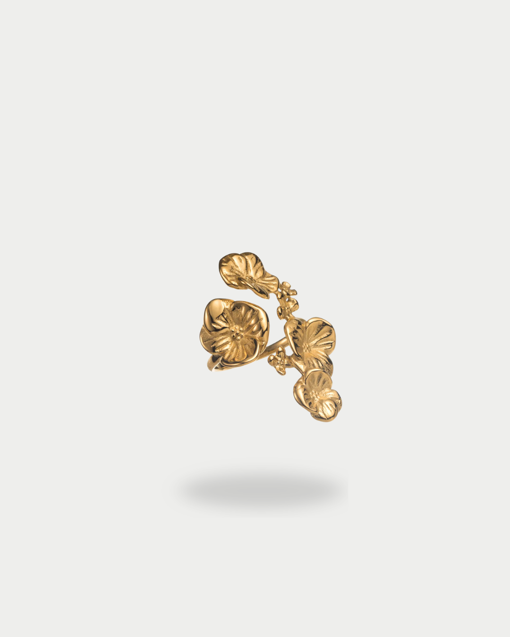 Floria - Bague Fleur Doré Bague