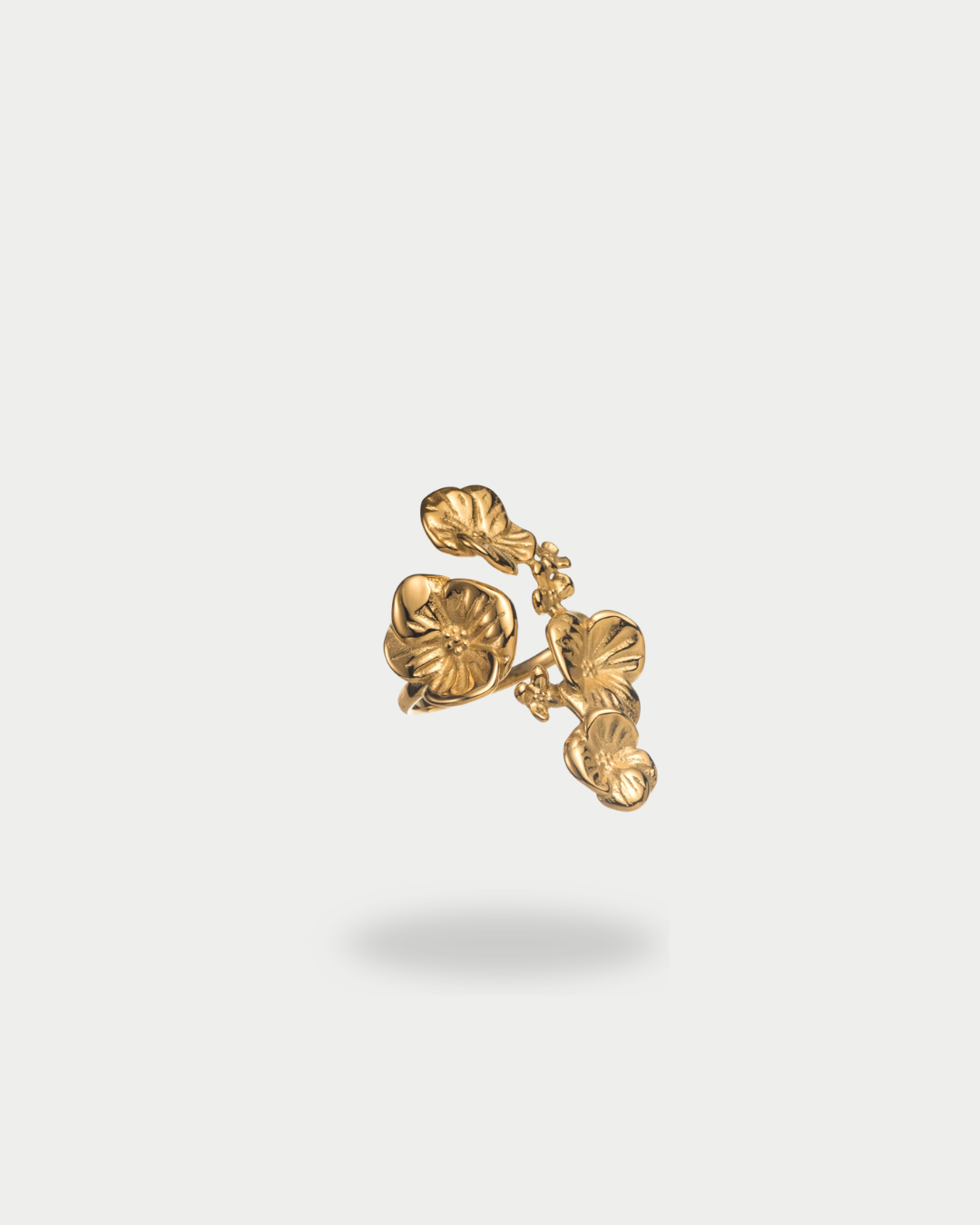 Floria - Bague Fleur Doré Bague