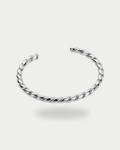Triton - Bracelet Jonc Argenté Bracelet