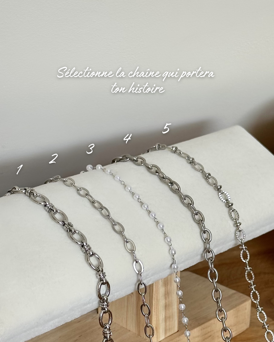 Bracelet Charms Personnalisable Argenté Bracelet