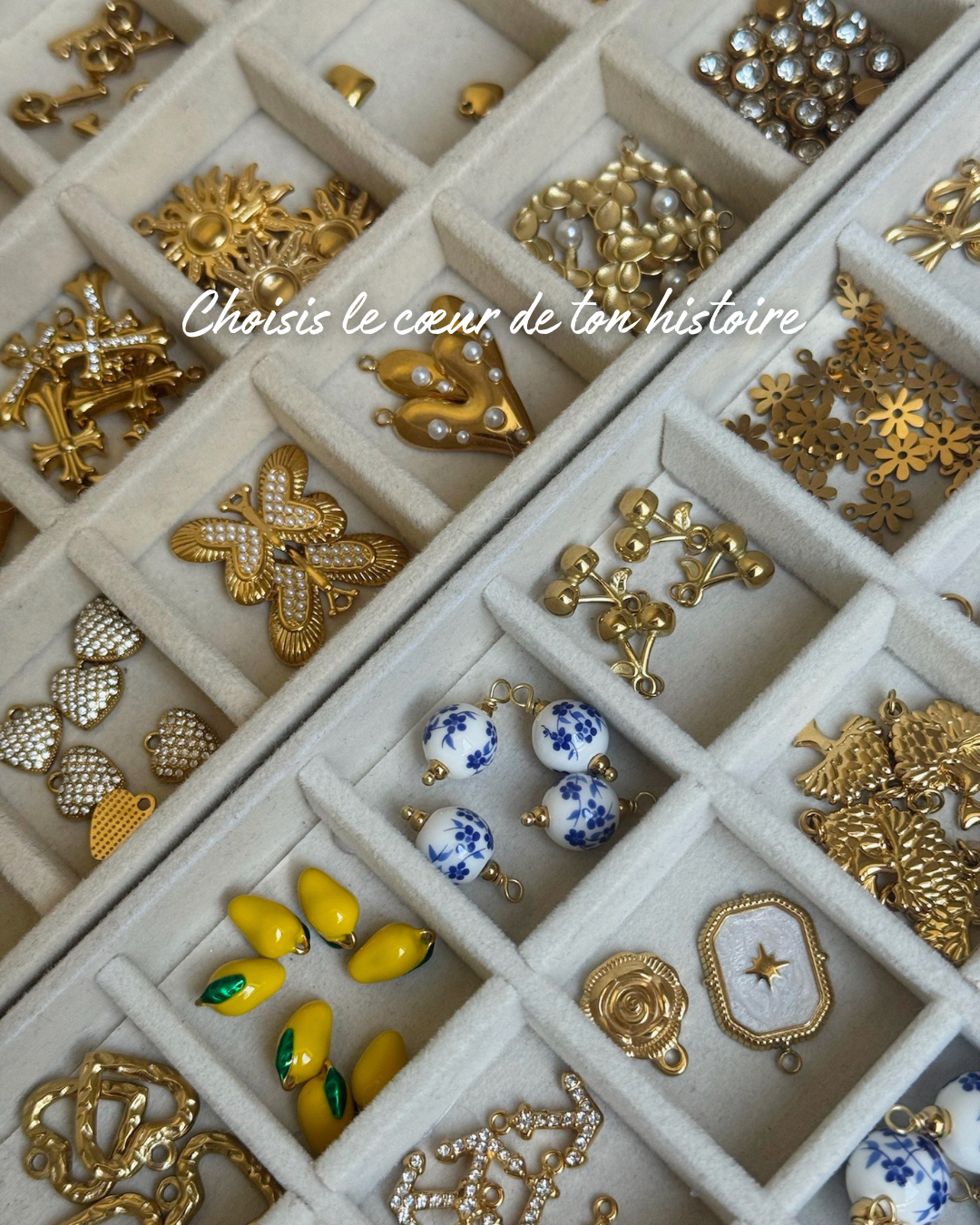 Bracelet Charms Personnalisable Doré Bracelet