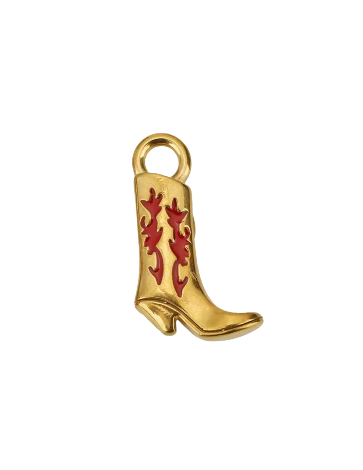 Botte de Cowboy Rouge Charm