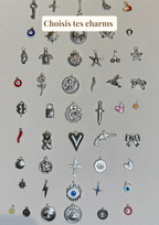 Collier Charms Personnalisable Argenté Collier