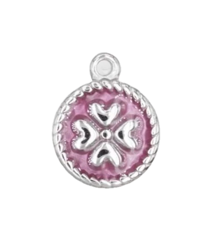 Trèfle Rose Charm