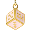 Dé Rose Charm