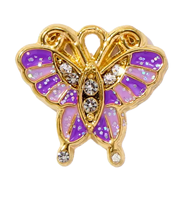 Papillon Violet Charm