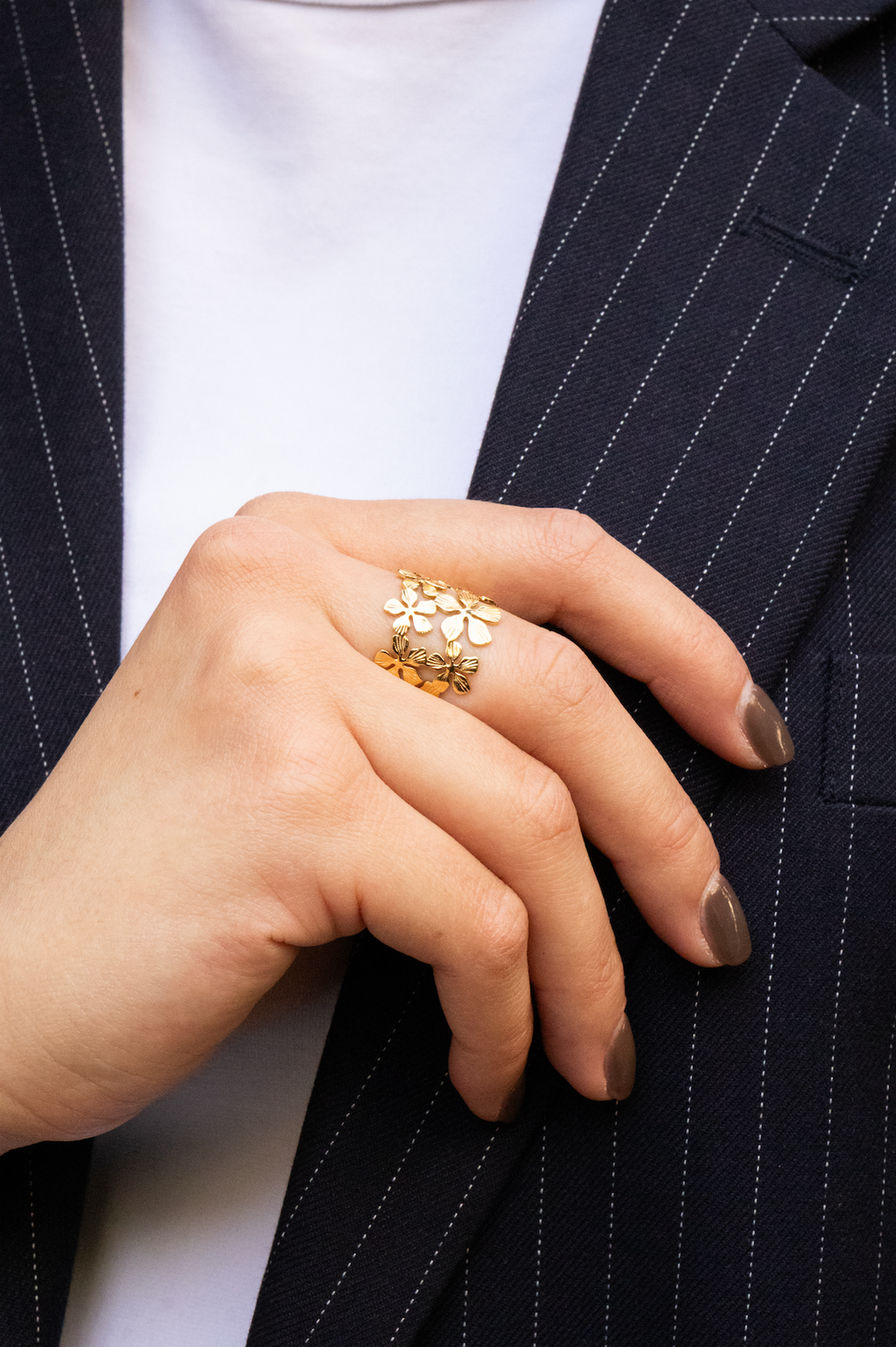 Floria - Bague Fleur Large Bague