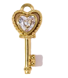 Clé Strass Charm