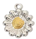 Fleur Bicolore Argenté