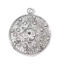 Médaillon Soleil Strass Charm