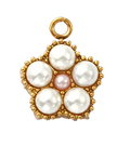 Fleur Perle Charm