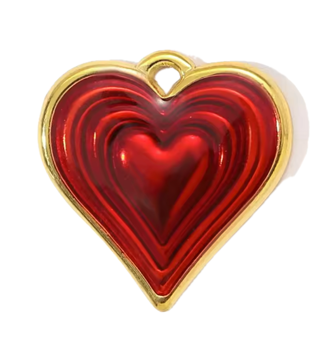 Coeur Rouge Charm