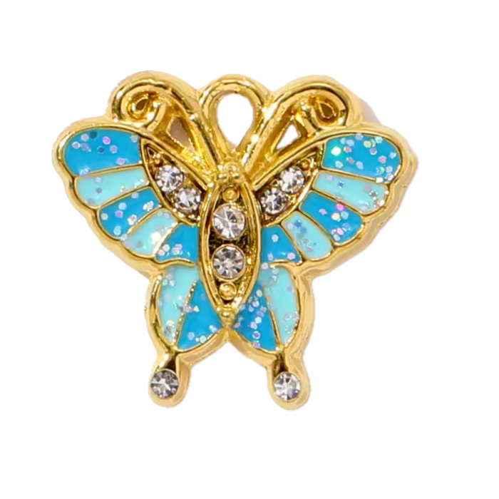 Papillon Bleu Charm