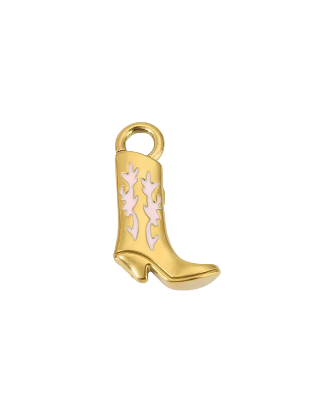 Botte de Cowboy Rose Charm