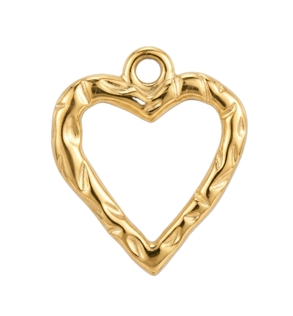 Coeur Martelé Charm