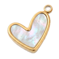 Coeur Nacré Charm