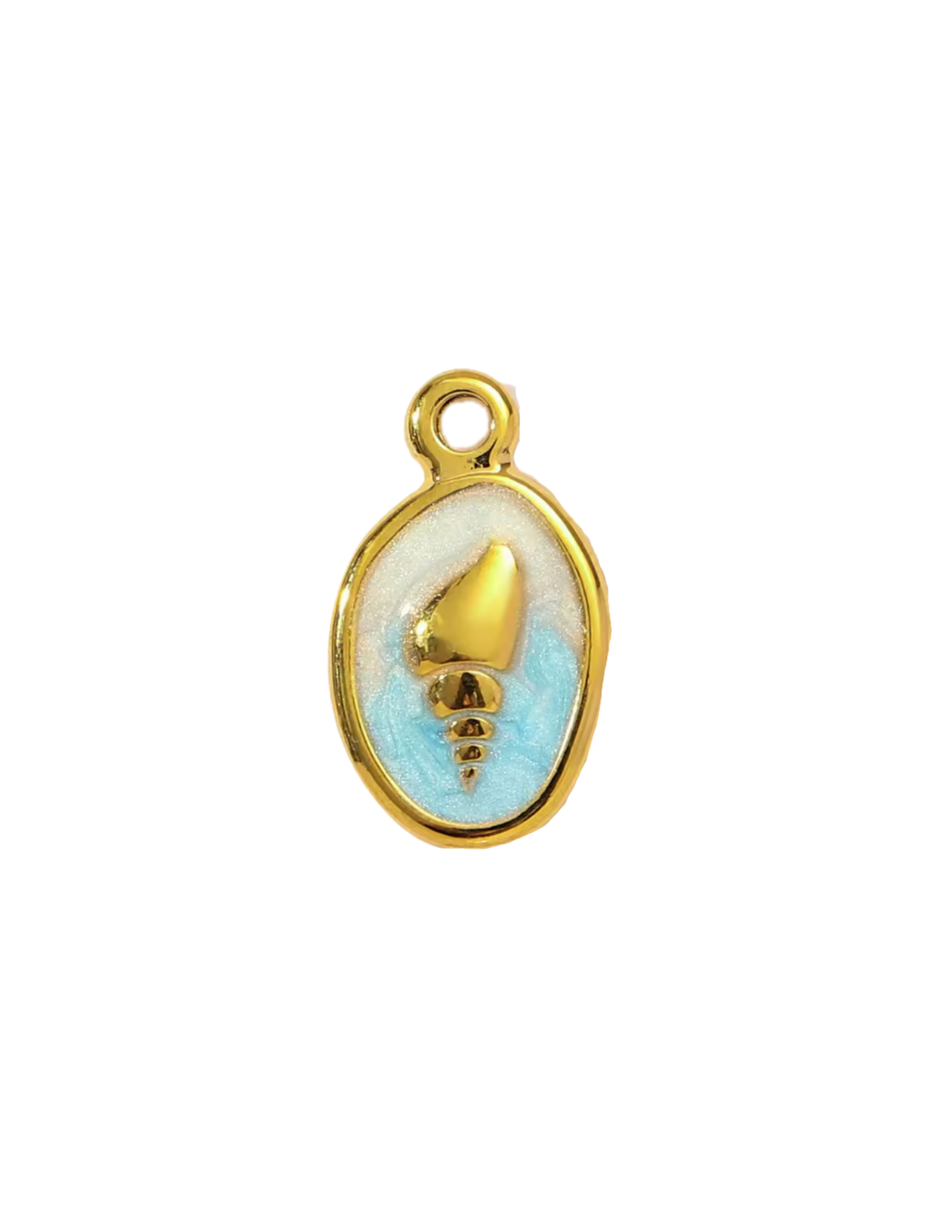 Coquillage Bleu Charm