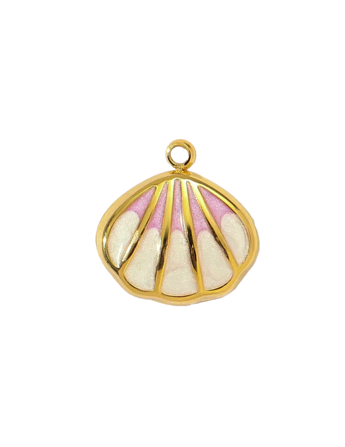 Coquillage Rose Charm