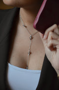 Eclat - Collier Cascade Doré ou Argenté Collier