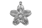 Fleur Strass Charm