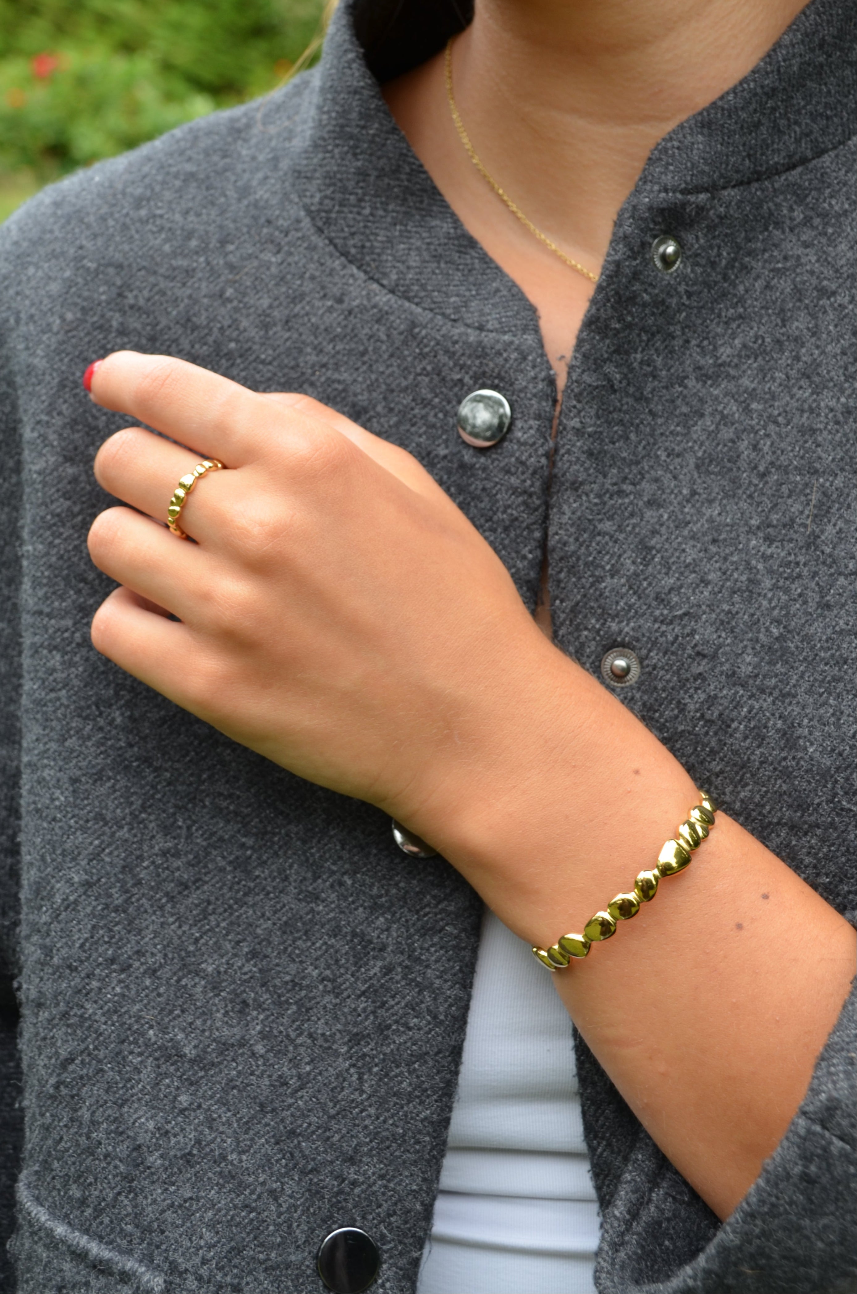 Gaya - Jonc Asymétrique Bracelet