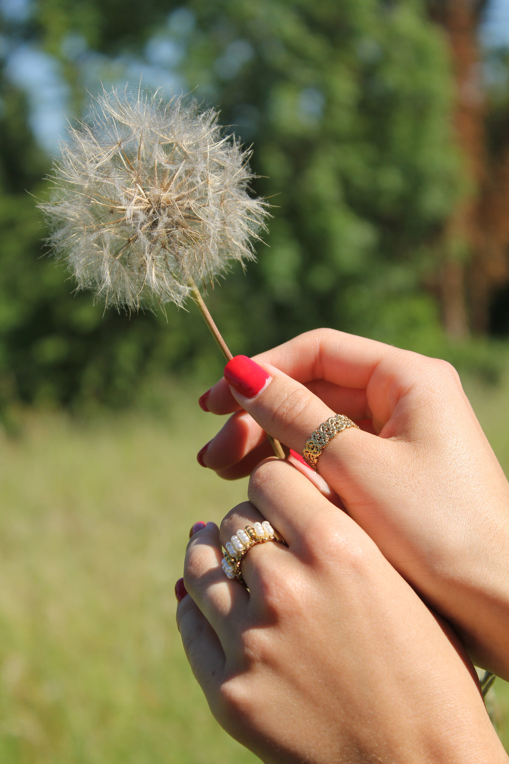 Livia - Bague Perlée Bague