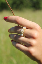 Livia - Bague Perlée Bague