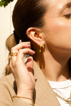 London - Boucles Créoles Boucle d'oreille