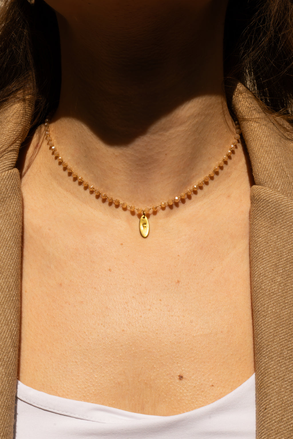 Madrid - Ras de Cou Personnalisable Collier