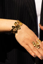 Floria - Bracelet Jonc Doré Bracelet