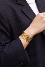 Floria - Bracelet Jonc Doré Bracelet