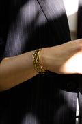 Talia- Jonc Doré Bracelet